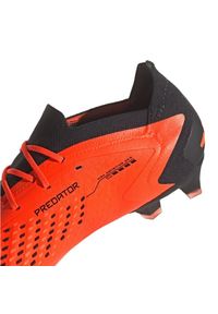 Adidas - Buty piłkarskie adidas Predator Accuracy.1 Low Fg GW4574 pomarańczowe. Zapięcie: sznurówki. Kolor: pomarańczowy. Materiał: guma, syntetyk. Szerokość cholewki: normalna. Sport: piłka nożna