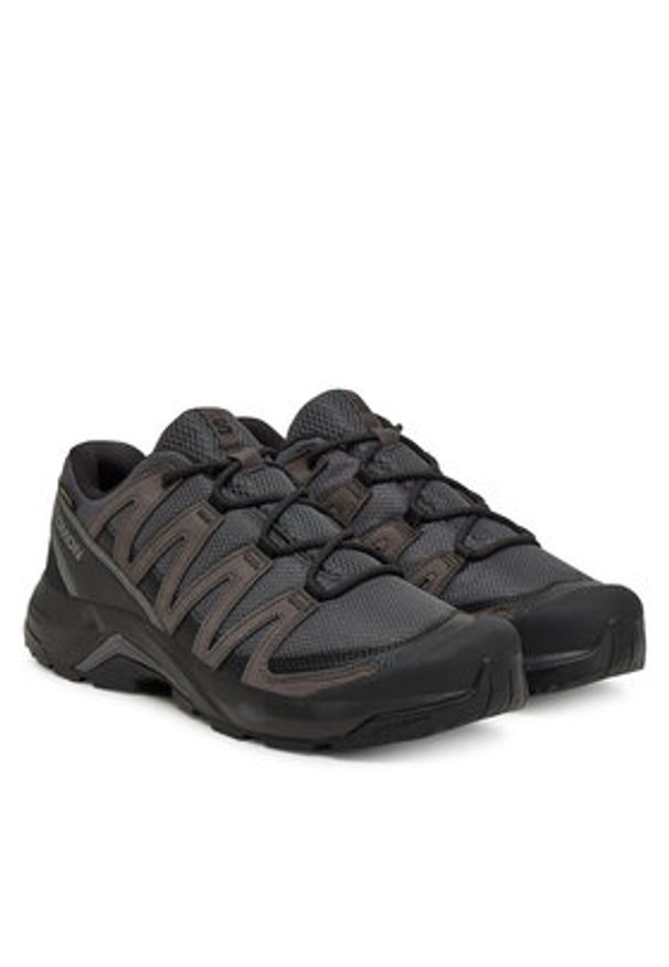 salomon - Salomon Trekkingi X-Adventure Recon Gore Tex L47809200 Szary. Kolor: szary. Materiał: skóra, nubuk. Technologia: Gore-Tex. Sport: turystyka piesza