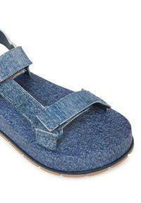 melissa - Melissa Sandały Melissa Flowing Platform Denim Ad M 36132 Niebieski. Kolor: niebieski. Materiał: denim. Obcas: na platformie