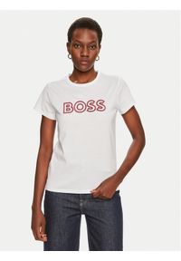 BOSS - Boss T-Shirt Eventsa 50522209 Biały Regular Fit. Kolor: biały. Materiał: bawełna #1