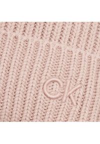 Calvin Klein Czapka Embroidery K60K612033 Beżowy. Kolor: beżowy. Materiał: syntetyk