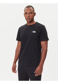 The North Face T-Shirt Half Dome Photo NF0A8EE9 Czarny Regular Fit. Kolor: czarny. Materiał: bawełna