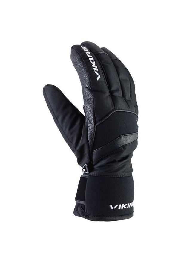Rękawice narciarskie męskie Viking Piemont. Kolor: czarny. Sezon: zima. Sport: narciarstwo