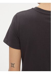 Wrangler T-Shirt 112343064 Czarny Slim Fit. Kolor: czarny. Materiał: bawełna #3