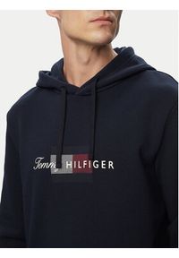 TOMMY HILFIGER - Tommy Hilfiger Bluza Script Flag MW0MW43220 Granatowy Regular Fit. Kolor: niebieski. Materiał: bawełna #2