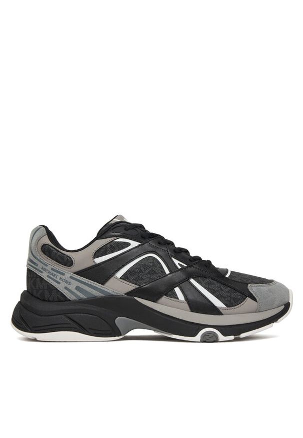 MICHAEL Michael Kors Sneakersy Leo Trainer 42R6LEFS1B Czarny. Kolor: czarny. Materiał: skóra