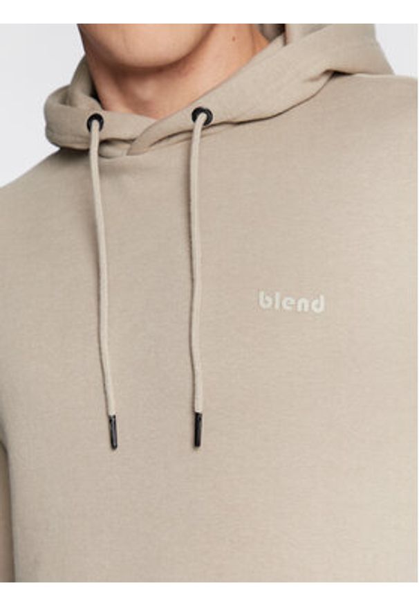 Blend Bluza Downton 20712536 Beżowy Regular Fit. Kolor: beżowy. Materiał: syntetyk, bawełna