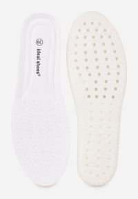 Renee - Ciemnobrązowe Sneakersy na Platformie w Stylu Tenisówek Ozdobione Paskami Ladia. Okazja: na co dzień. Zapięcie: pasek. Kolor: brązowy. Materiał: jeans. Wzór: aplikacja. Sezon: wiosna. Obcas: na platformie #4