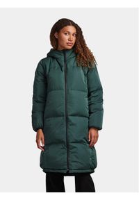YAS Płaszcz zimowy 26031874 Zielony Regular Fit. Kolor: zielony. Materiał: syntetyk. Sezon: zima
