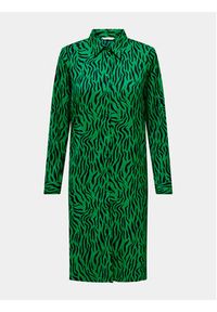 only - ONLY Sukienka koszulowa 15289129 Zielony Regular Fit. Kolor: zielony. Materiał: syntetyk. Typ sukienki: koszulowe #5