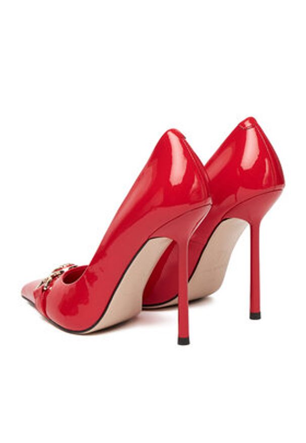 Eva Minge Szpilki EO-NOVA-1677-13-3 Czerwony. Kolor: czerwony. Materiał: skóra, syntetyk. Obcas: na szpilce