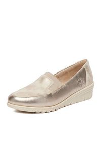 Rieker Półbuty L5351-60 Złoty. Kolor: złoty. Materiał: skóra, syntetyk #4