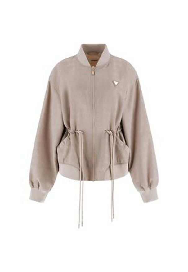 Guess Kurtka przejściowa 177291 Beżowy Classic Fit. Kolor: beżowy