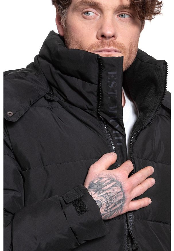 Only & Sons - ONLY & SONS ONSGRANT PUFFA JACKET OTW BLACK 22014438. Sezon: zima