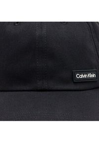 Calvin Klein Czapka z daszkiem Elevated Patch K50K510487 Czarny. Kolor: czarny. Materiał: materiał, bawełna