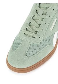 Reebok Sneakersy FORTE LOUNGER AR30252WKLC Zielony. Kolor: zielony. Materiał: skóra, zamsz