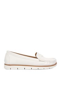 Go Soft Mokasyny CEO-WSS21728-01 Biały. Kolor: biały. Materiał: materiał #1