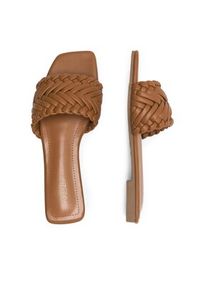 DeeZee Klapki E82022-19 Brązowy. Kolor: brązowy. Materiał: syntetyk #4