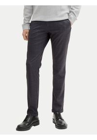 Tom Tailor Chinosy 1044853 Szary Slim Fit. Kolor: szary. Materiał: syntetyk