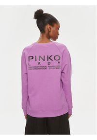 Pinko Bluza Tempesta 101775 A13L Fioletowy Regular Fit. Kolor: fioletowy. Materiał: bawełna #4