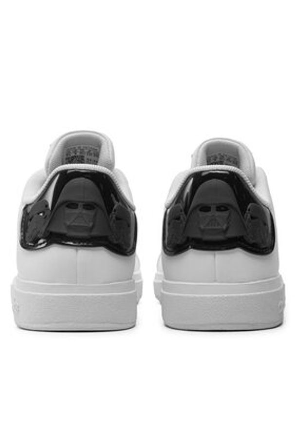 Adidas - adidas Sneakersy Star Wars Grand Court 2.0 IH8034 Biały. Kolor: biały. Materiał: skóra. Wzór: motyw z bajki