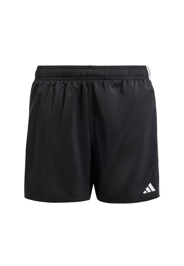 Adidas - Szorty 3-Stripes Swim Kids. Kolor: biały, wielokolorowy, czarny. Materiał: materiał