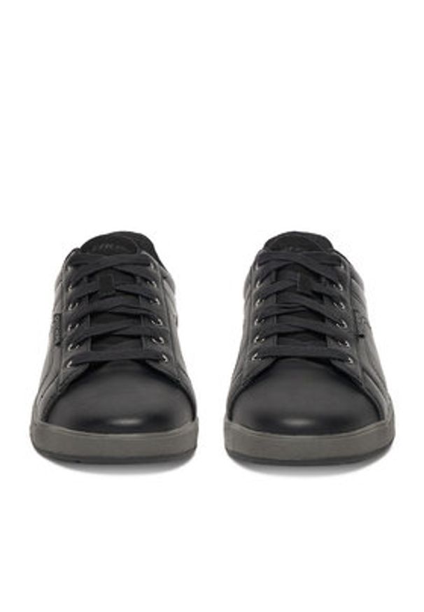 skechers - Skechers Sneakersy CAVELL HENSLEY 210946 BLK Czarny. Kolor: czarny. Materiał: materiał, skóra
