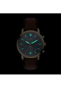 Fossil Zegarek Neutra FS6162 Brązowy. Kolor: brązowy. Materiał: skóra #5
