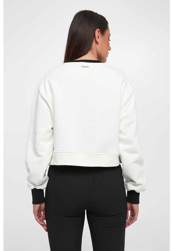 Pinko - Bluza damska z logo Mandorlato PINKO