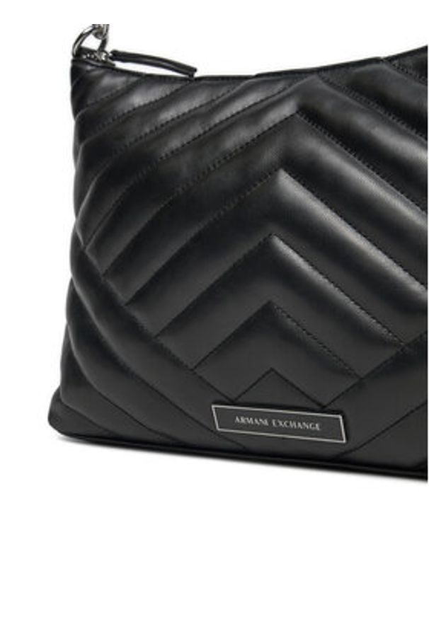Armani Exchange Torebka XW000300 AF12037 UC001 Czarny. Kolor: czarny. Materiał: skórzane