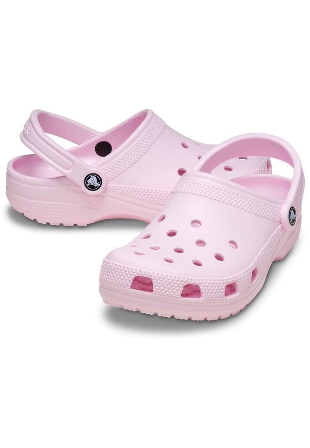 Crocs Clásico Zueco. Kolor: różowy. Materiał: syntetyk, materiał