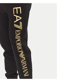 EA7 Emporio Armani Spodnie dresowe 7M000572 AF10377 MC004 Czarny Regular Fit. Kolor: czarny. Materiał: bawełna #5