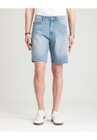 MARCUS - Męskie Spodenki Jeansowe Marcus Justin 2236 Shorts Light Blue Snow 2-7000166. Materiał: jeans #1