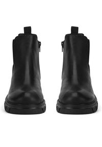 Rieker Botki Z9150-00 Czarny. Kolor: czarny. Materiał: skóra #4