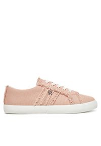 Lauren Ralph Lauren - LAUREN RALPH LAUREN Sneakersy Janson Fray 802967040003 Różowy. Kolor: różowy. Materiał: materiał