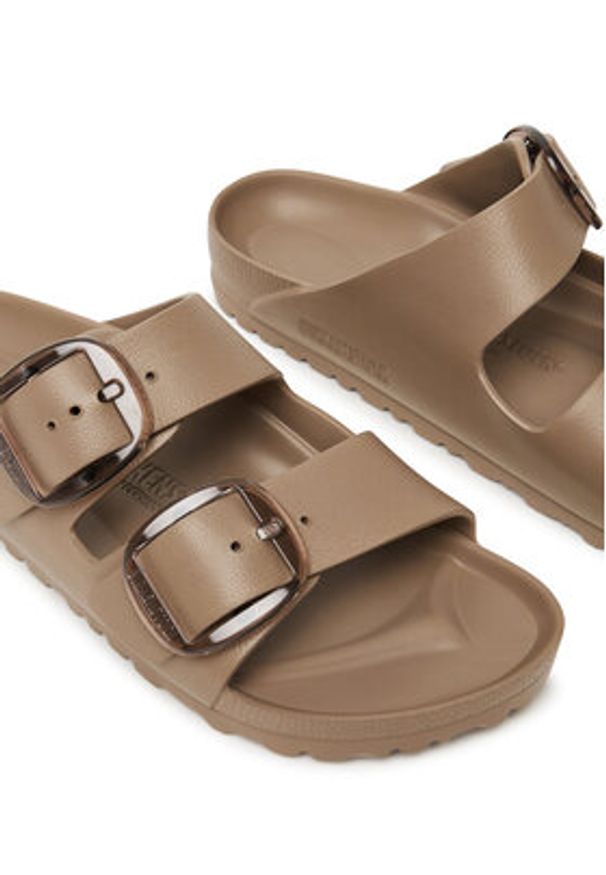 Birkenstock Klapki Arizona Big Buckle Eva 1030389 Brązowy. Kolor: brązowy