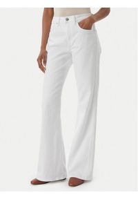 TOMMY HILFIGER - Tommy Hilfiger Jeansy WW0WW49655 Biały Flare Fit. Kolor: biały #1