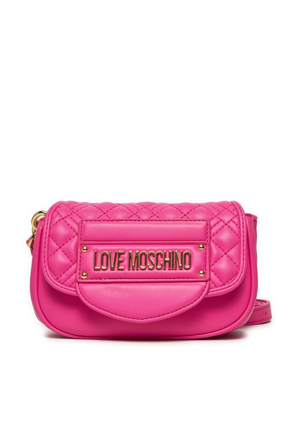 Love Moschino - Torebka LOVE MOSCHINO. Kolor: różowy