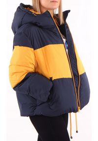 Wrangler - WRANGLER B&Y PUFFER JKT DAMSKA KURTKA PUCHOWA ZIMOWA NAVY W4127WB35. Materiał: puch. Sezon: zima #9