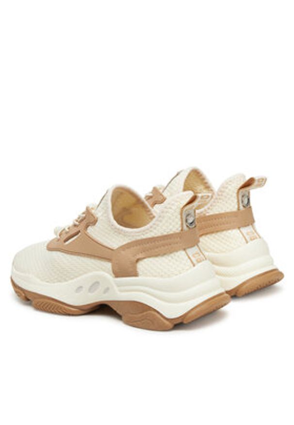 Steve Madden Sneakersy Match-E SM19000020 Beżowy. Kolor: beżowy. Materiał: materiał