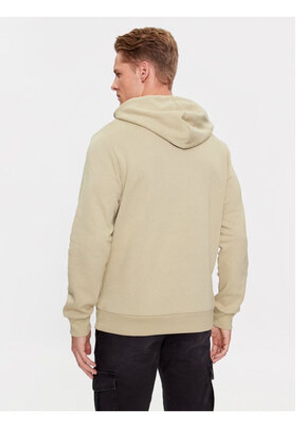 Jack & Jones - Jack&Jones Bluza 12251998 Beżowy Regular Fit. Kolor: beżowy. Materiał: bawełna, syntetyk