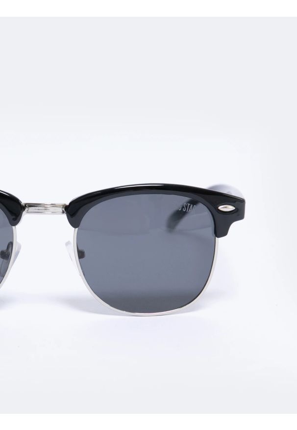 Big-Star - Okulary przeciwsłoneczne unisex czarne Kolen 906. Kolor: czarny