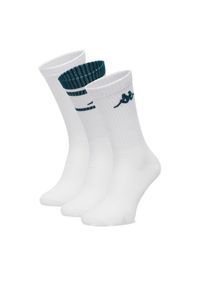 Kappa Skarpety długie CEO_KR_SUPERT_SS26(3-PACK) Biały. Kolor: biały. Materiał: bawełna #1