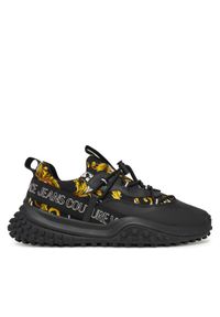 Versace Jeans Couture Sneakersy 78YA3SN2 Czarny. Kolor: czarny. Materiał: materiał