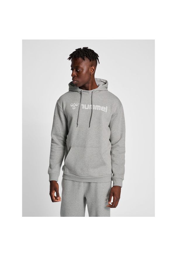 Bluza z kapturem Hummel Mover. Typ kołnierza: kaptur. Kolor: szary. Sport: fitness