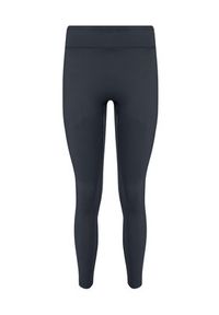 Reebok Legginsy RK25311CCW Czarny Slim Fit. Kolor: czarny. Materiał: syntetyk