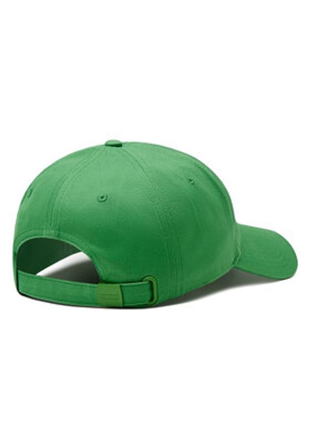 Tommy Jeans Czapka z daszkiem Flag AW0AW14594 Zielony. Kolor: zielony. Materiał: bawełna, materiał