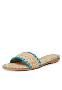 DeeZee Klapki BP6097-5 Beżowy. Kolor: beżowy. Materiał: skóra #7
