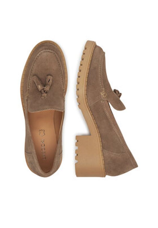 Lasocki Loafersy WB-RONA-21 Szary. Kolor: szary. Materiał: zamsz, skóra