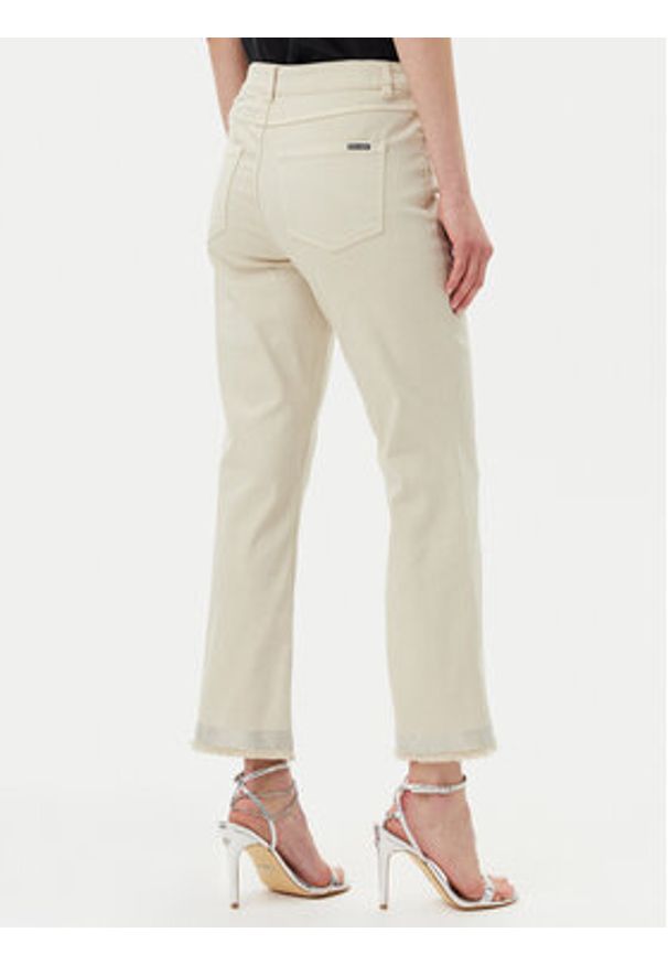 Joseph Ribkoff Kuloty 243964S25 Beżowy Regular Fit. Kolor: beżowy. Materiał: syntetyk, bawełna